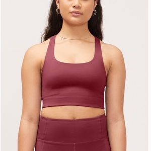 Girlfriend Collective Mulberry Paloma Bra Large